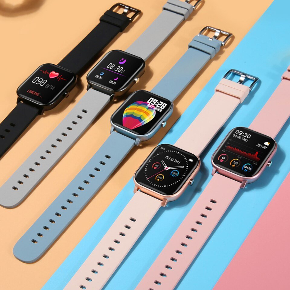 Smartwatch tela e pulseira colorida - Imagem 3